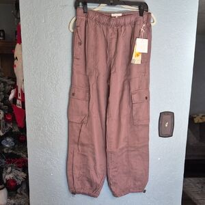 C&C California Womans Cargo Pants - Tan